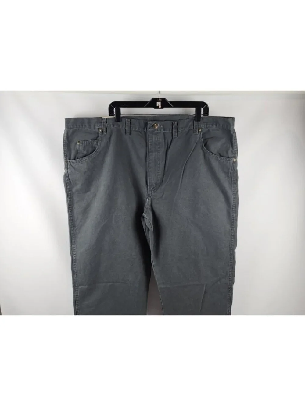 Wrangler Jeans Mens 48x30 RUGGED WEAR Regular Straight Fit Green